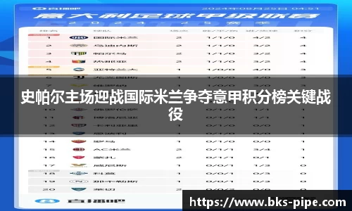 史帕尔主场迎战国际米兰争夺意甲积分榜关键战役